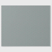 Papier Cadeau Papier d'emballage de motif de rose, bleu et gris (Plat)
