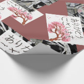 Papier Cadeau Papier d'emballage de motif japonais (Coin)