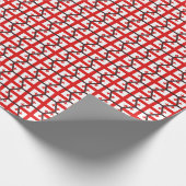 Papier Cadeau Papier d'emballage de nid d'abeilles de drapeau de (Coin)