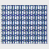 Papier Cadeau Papier d'emballage de nid d'abeilles de drapeau de (Plat)