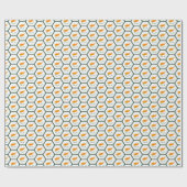 Papier Cadeau Papier d'emballage de nid d'abeilles de drapeau de (Plat)