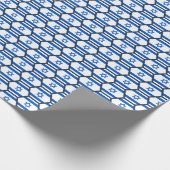 Papier Cadeau Papier d'emballage de nid d'abeilles de drapeau de (Coin)