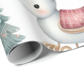 Papier Cadeau Papier d'emballage de Noël (Coin rond)