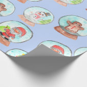 Papier Cadeau Papier d'emballage de Noël (Coin)