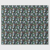 Papier Cadeau Papier d'emballage de Noël (Plat)