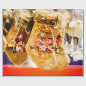 Papier Cadeau Papier d'emballage de Noël (Plat)