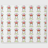 Papier Cadeau Papier d'emballage de Noël (Plat)