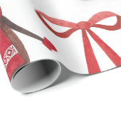 Papier Cadeau Papier d'emballage de Noël (Coin rond)