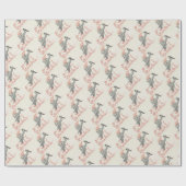 Papier Cadeau Papier d'emballage de Noël amusant (Plat)