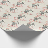 Papier Cadeau Papier d'emballage de Noël amusant (Coin)