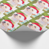 Papier Cadeau Papier d'emballage de Noël de chiot de labrador (Coin)