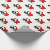 Papier Cadeau Papier d'emballage de Noël de chiot et de chaton (Coin)