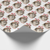 Papier Cadeau Papier d'emballage de Noël de Shih Tzu (Coin)