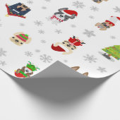 Papier Cadeau Papier d'emballage de Noël de vacances de (Coin)