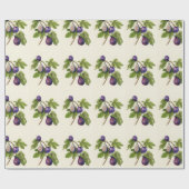 Papier Cadeau Papier d'emballage de Noël d'impression de figue - (Plat)