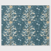 Papier Cadeau Papier d'emballage de Noël élégant (Plat)