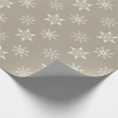 Papier Cadeau Papier d'emballage de Noël moderne (Coin)