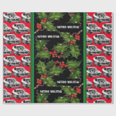 Papier Cadeau Papier d'emballage de Noël NITRO MILITIA #2 (Plat)