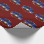 Papier Cadeau Papier d'emballage de Noël plus lumineux de (Coin)