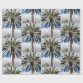 Papier Cadeau Papier d'emballage de palmier (Plat)