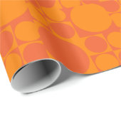 Papier Cadeau Papier d'emballage de panton de mod de style (Coin rond)