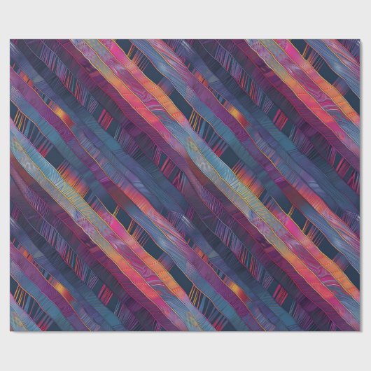 Papier Cadeau Papier d'emballage de Patchwork (Plat)