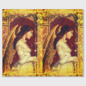 Papier Cadeau Papier d'emballage de peinture de fresque d'ange (Plat)