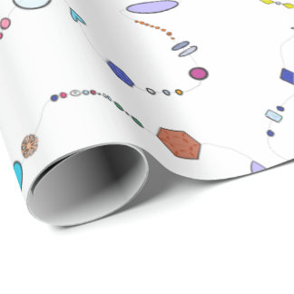 Papier Cadeau Papier d'emballage de perle de campagne de la