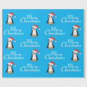 Papier Cadeau Papier d'emballage de petit pingouin mignon de (Plat)