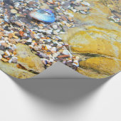 Papier Cadeau Papier d'emballage de piscine de marée (Coin)