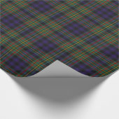 Papier Cadeau Papier d'emballage de plaid de tartan de MacLellan (Coin)