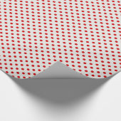Papier Cadeau Papier d'emballage de Polkad de polka de Noël de (Coin)