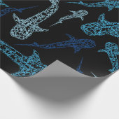 Papier Cadeau Papier d'emballage de requin de baleine (Coin)
