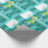 Papier Cadeau Papier d'emballage de rétro cuisine (Coin)