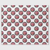 Papier Cadeau Papier d'emballage de Saint Valentin 30 pouces sur (Plat)