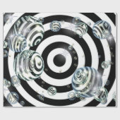 Papier Cadeau papier d'emballage de sphères optiques (Plat)