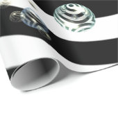 Papier Cadeau papier d'emballage de sphères optiques (Coin rond)