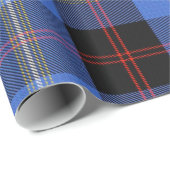 Papier Cadeau Papier d'emballage de tartan de colline (Coin rond)
