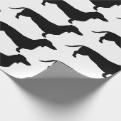 Papier Cadeau Papier d'emballage de teckel (Coin)