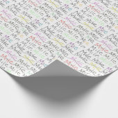 Papier Cadeau Papier d'emballage de thème courant - un mille à (Coin)