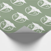 Papier Cadeau Papier d'emballage de thème de motif Médicale (Coin)
