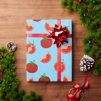 Papier Cadeau Papier d'emballage de tomate - Enveloppement alime