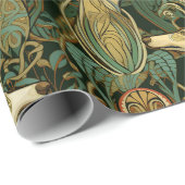 Papier Cadeau Papier d'emballage de vacances (Coin rond)