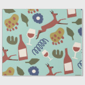 Papier Cadeau Papier d'emballage de vacances Abstrait (Plat)