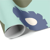 Papier Cadeau Papier d'emballage de vacances Abstrait (Coin rond)