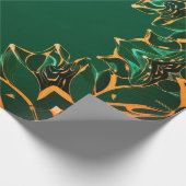 Papier Cadeau Papier d'emballage de vacances pour huile d'or per (Coin)