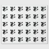 Papier Cadeau Papier d'emballage de vache (Plat)