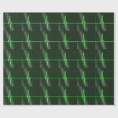 Papier Cadeau Papier d'emballage de vagues d'électrocardiogramme (Plat)