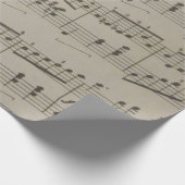 Papier Cadeau Papier d'emballage de valse courant (Coin)