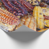 Papier Cadeau Papier d'emballage de variétés péruviennes de maïs (Coin)